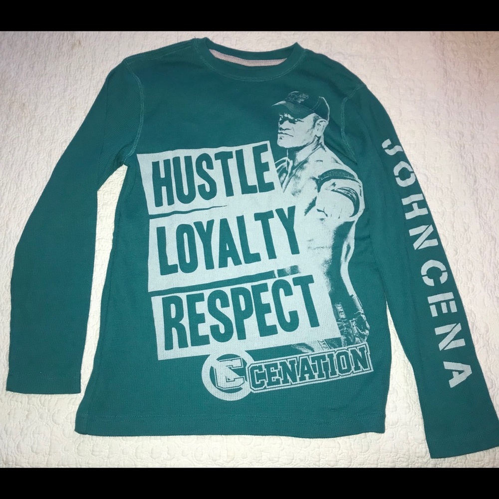 Longsleeve waffle weave John Cena